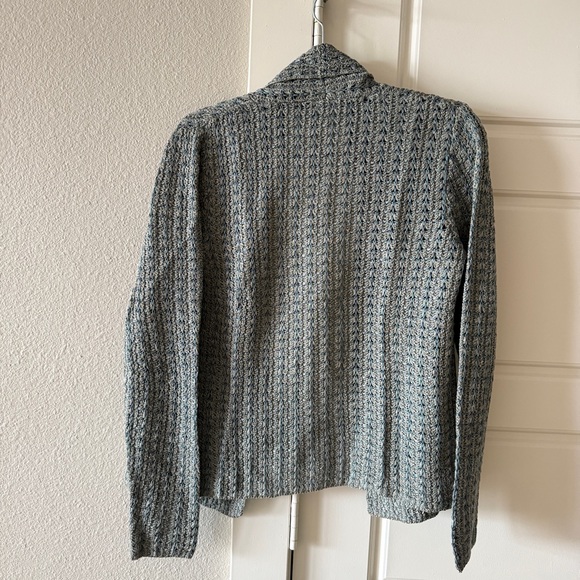 Peruvian Connection Open Cardigan Loose Knit Pima Cotton size Small - Picture 4 of 4